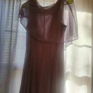 Chic Lavender Midi Dress